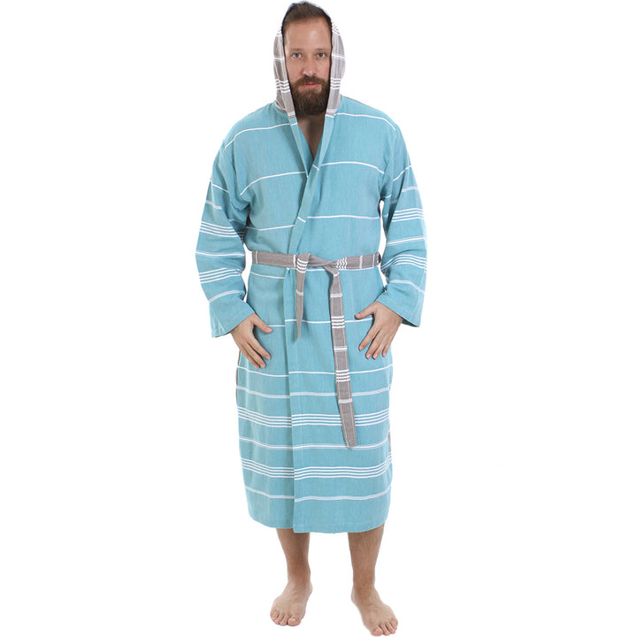 Ares bathrobe 100% Turkish cotton changing robe poncho pestemal towel peshtemal wholesale