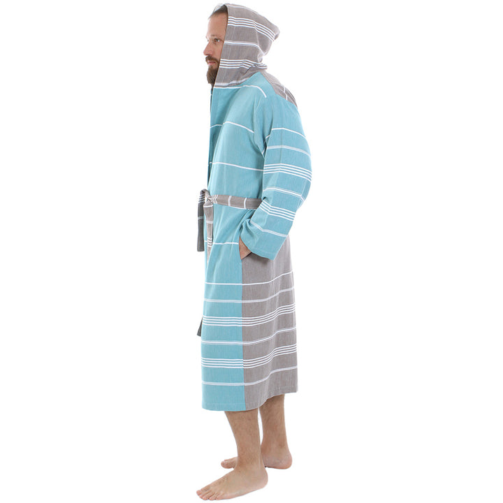 Ares bathrobe 100% Turkish cotton changing robe poncho pestemal towel peshtemal wholesale