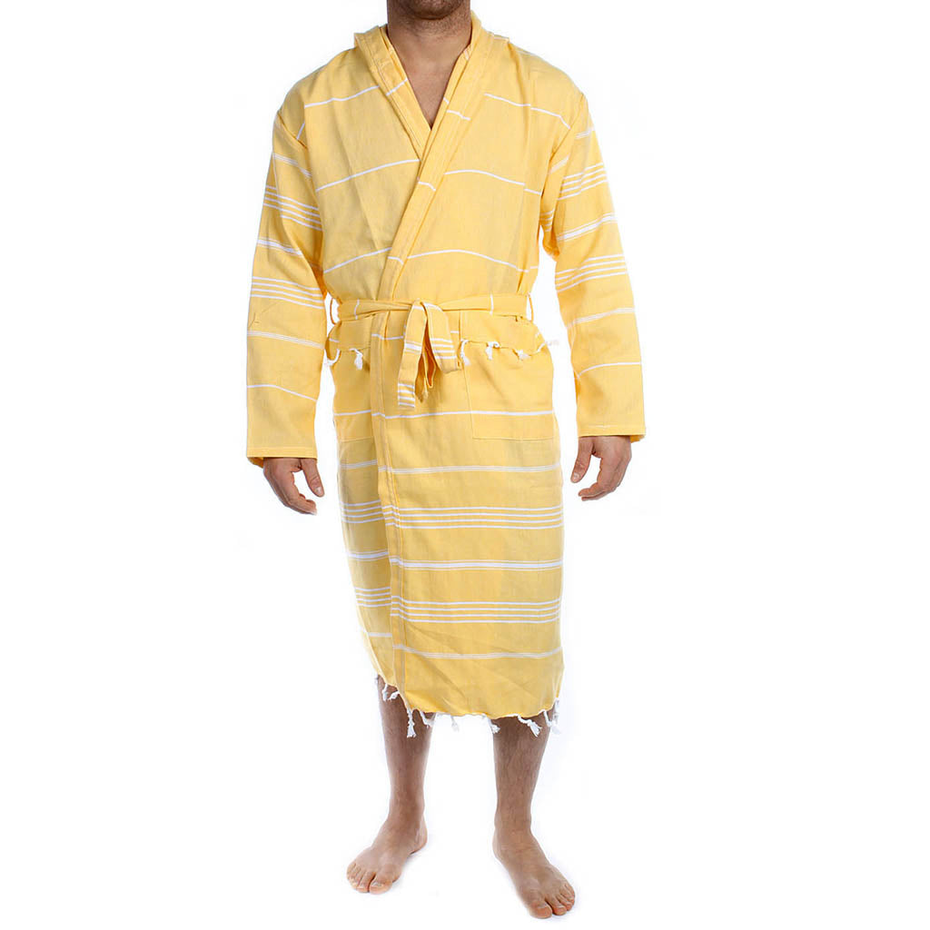 Men's women's Unisex bathrobes 100% Turkish cotton super absorbent quick dry light weight custom logo embroidered peshtemal changing robe