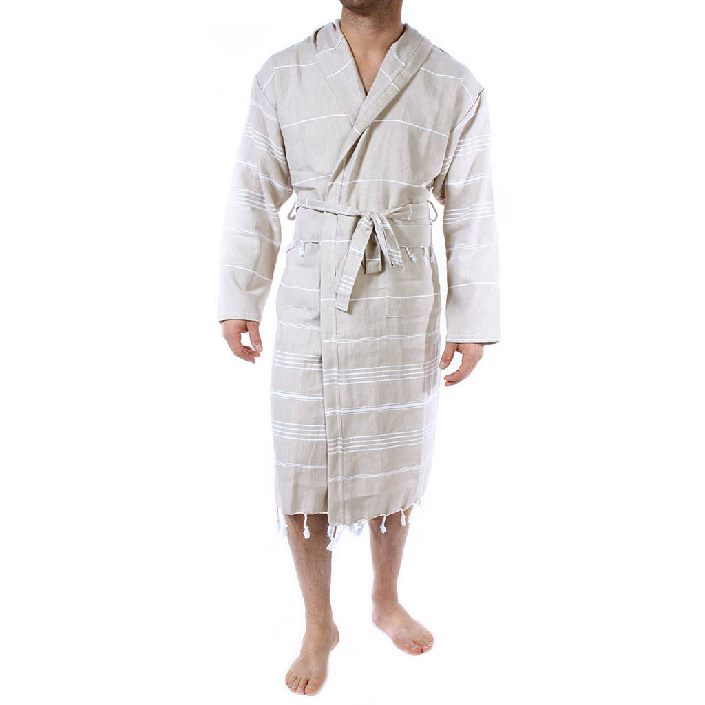 Men's women's Unisex bathrobes 100% Turkish cotton super absorbent quick dry light weight custom logo embroidered peshtemal changing robe