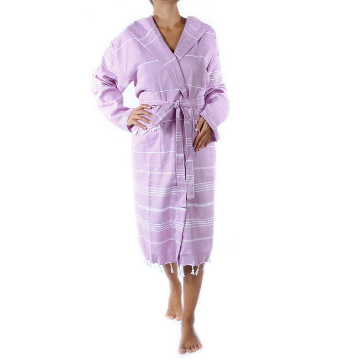 Men's women's Unisex bathrobes 100% Turkish cotton super absorbent quick dry light weight custom logo embroidered peshtemal changing robe