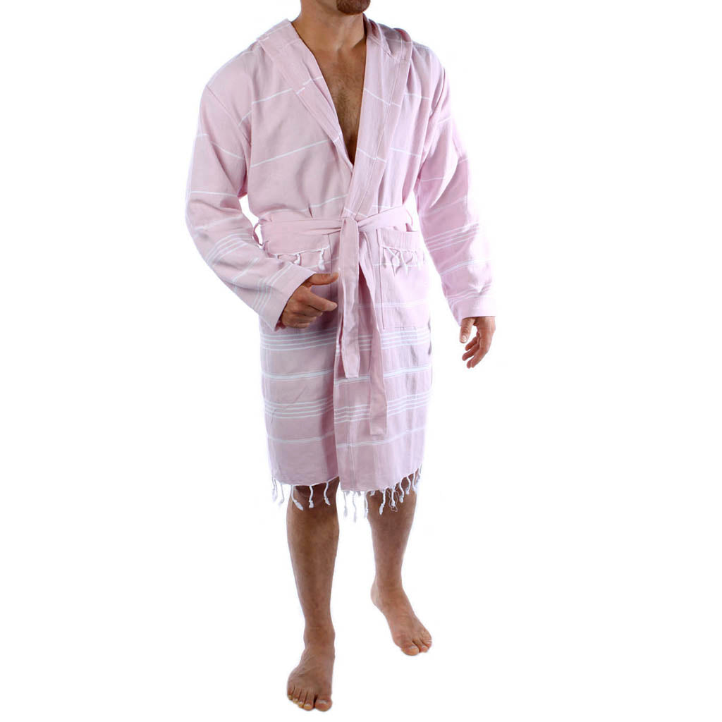 Men's women's Unisex bathrobes 100% Turkish cotton super absorbent quick dry light weight custom logo embroidered peshtemal changing robe