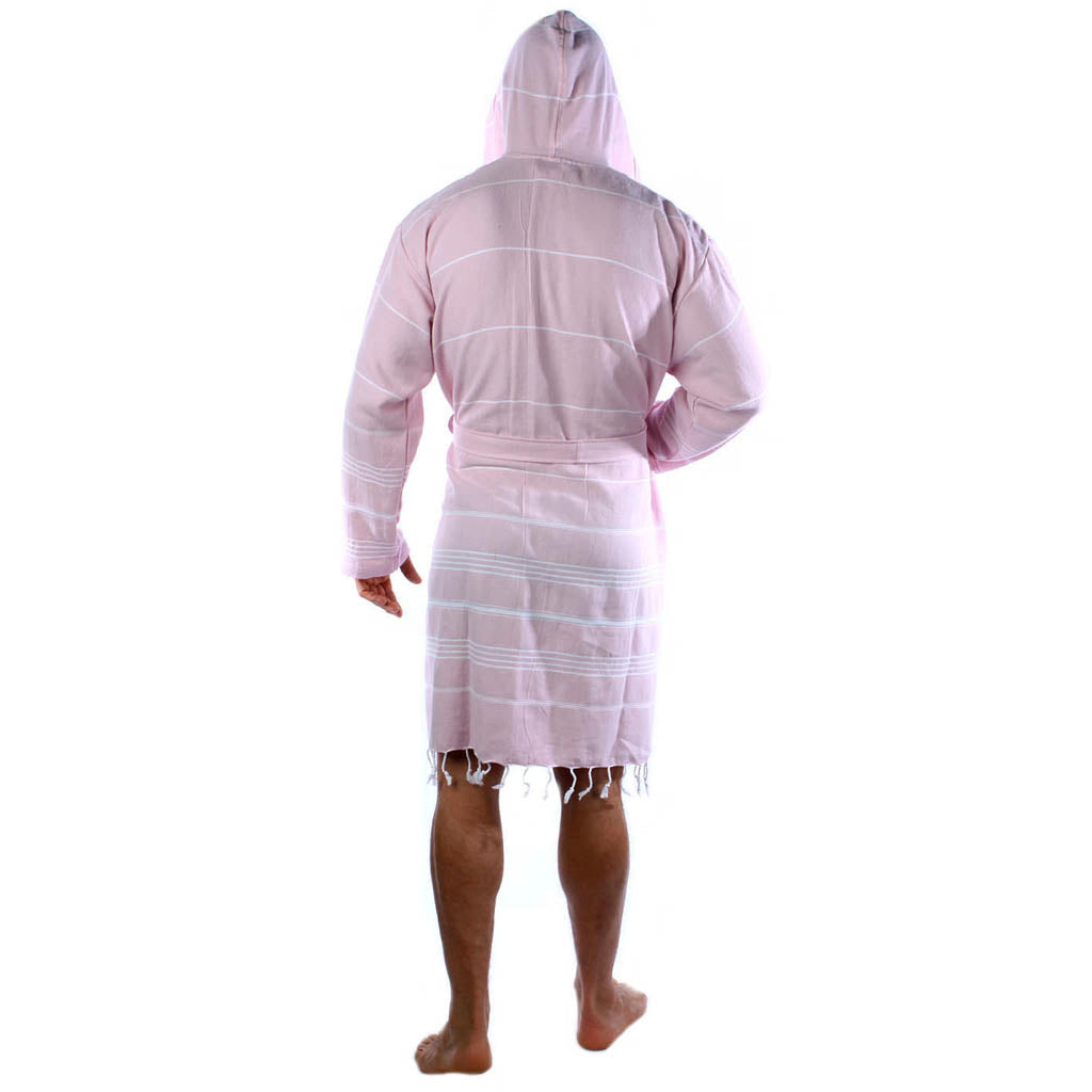 Men's women's Unisex bathrobes 100% Turkish cotton super absorbent quick dry light weight custom logo embroidered peshtemal changing robe