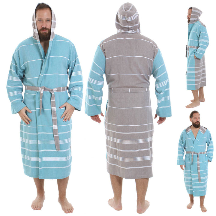 Ares bathrobe 100% Turkish cotton changing robe poncho pestemal towel peshtemal wholesale