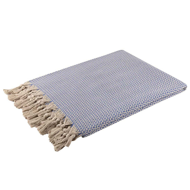 Wholesale custom throw blankets 100% Turkish cotton cozy comfy throws for bed sofa home decor beach picnic lightweight