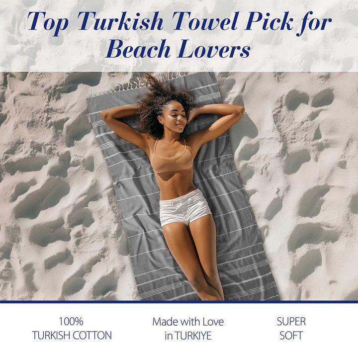 Wholesale Custom Turkish beach towels 100% cotton bath towel sets lightweight absorbent sand free quick drying Peshtemal