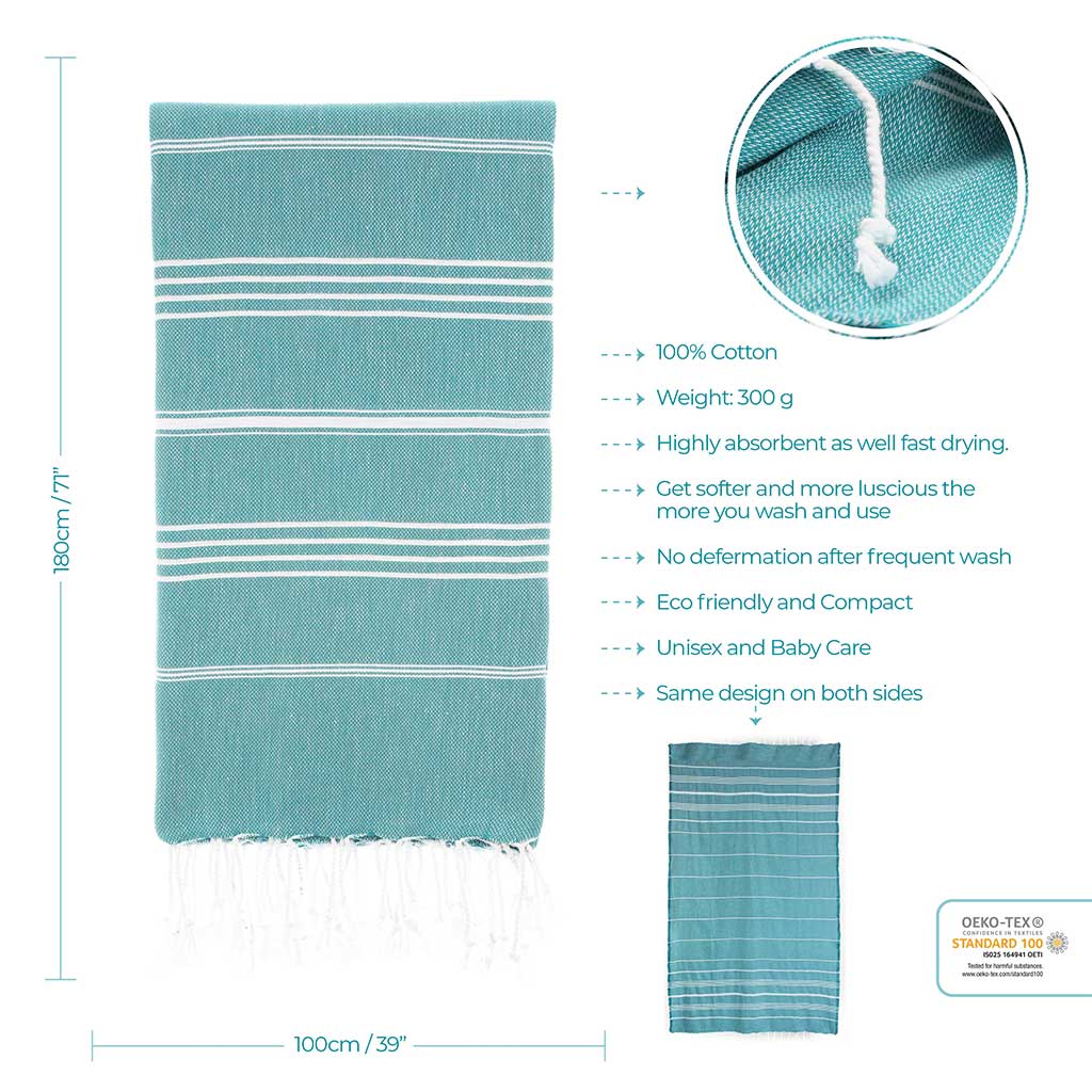 Wholesale Custom Turkish beach towels 100% cotton bath towel sets lightweight absorbent sand free quick drying Peshtemal