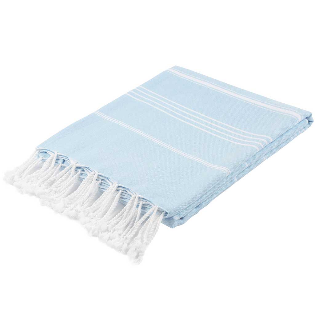 Wholesale Custom Turkish beach towels 100% cotton bath towel sets lightweight absorbent sand free quick drying Peshtemal