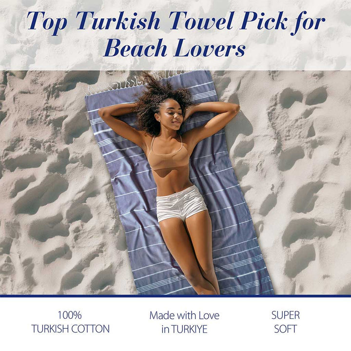 Wholesale Custom Turkish beach towels 100% cotton bath towel sets lightweight absorbent sand free quick drying Peshtemal