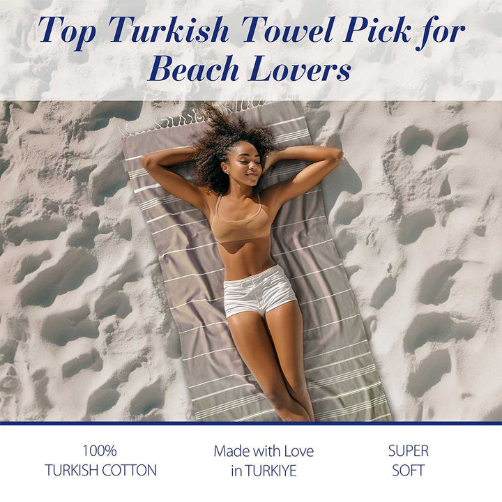 Wholesale Custom Turkish beach towels 100% cotton bath towel sets lightweight absorbent sand free quick drying Peshtemal