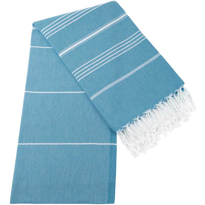 Wholesale Custom Turkish beach towels 100% cotton bath towel sets lightweight absorbent sand free quick drying Peshtemal