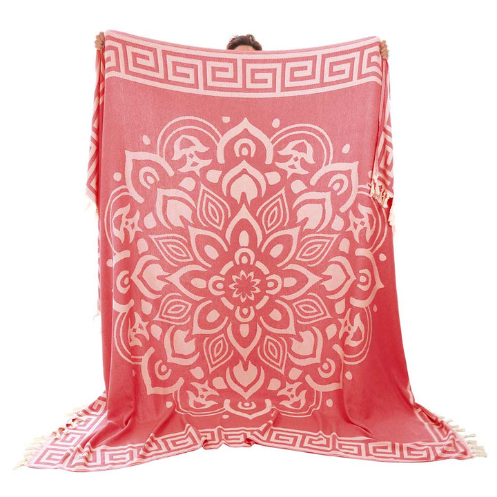 Wholesale Turkish throw decorative home decor peshtemal blanket organic cotton high quality